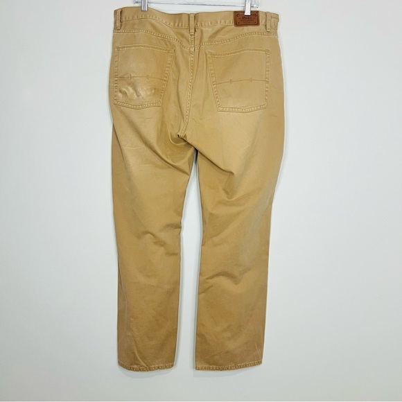 Polo Ralph Lauren Khaki Straight Leg Classic Jeans 38W - Picture 6 of 6